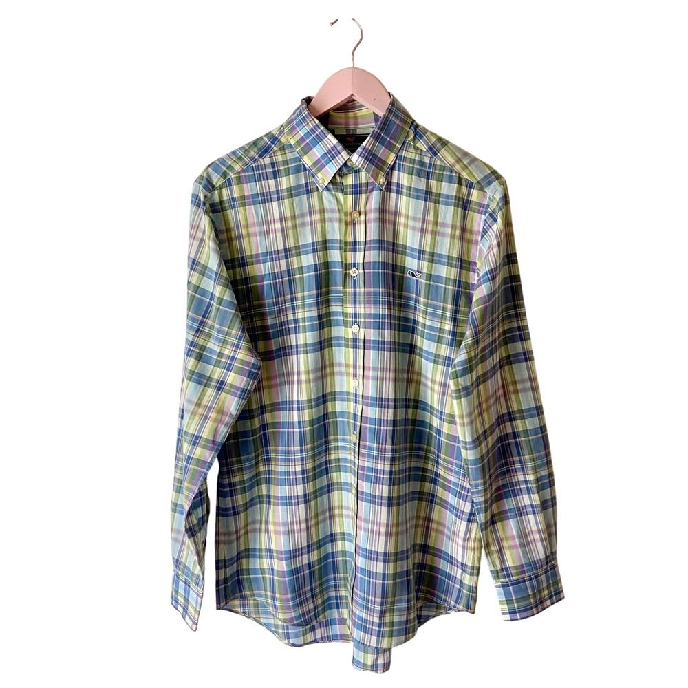 Vineyard Vines Plaid Button Down